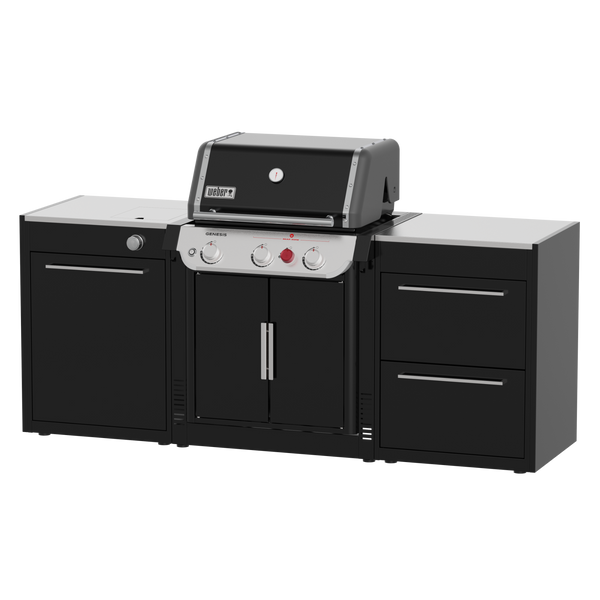 Вулична барбекю кухня для гриля Genesis E-335 Weber BBQ Kitchen Gas 231 63035410075 фото
