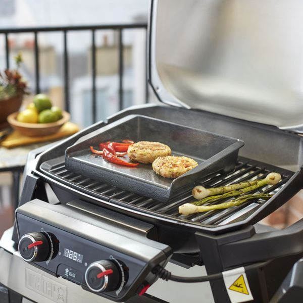 Деко чавунне для електричних грилей WEBER PULSE series 6609 фото