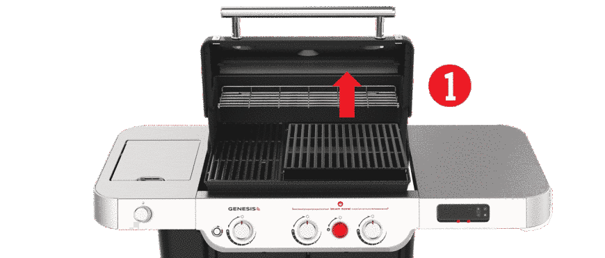 Газовий смарт-гриль Genesis SX-435 36600075 фото