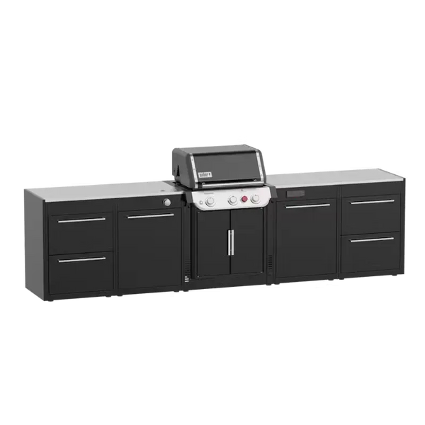 Вулична барбекю кухня (острів) для гриля Genesis EPX-335 Weber BBQ Kitchen Gas 431 з двома крючками для інструментів BBQKITCHEN3-4 фото