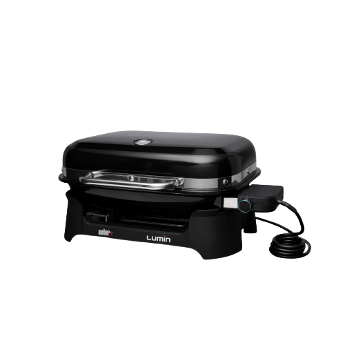Гриль електричний Weber Lumin Compact, чорний 91010979 фото