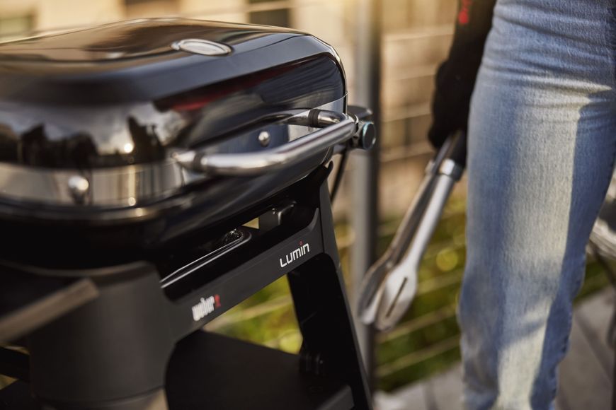 Гриль електричний Weber Lumin Compact, чорний 91010979 фото