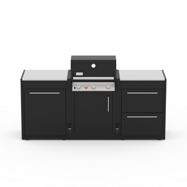 Вулична барбекю кухня для гриля Weber BBQ Kitchen Gas 210 1500610 фото