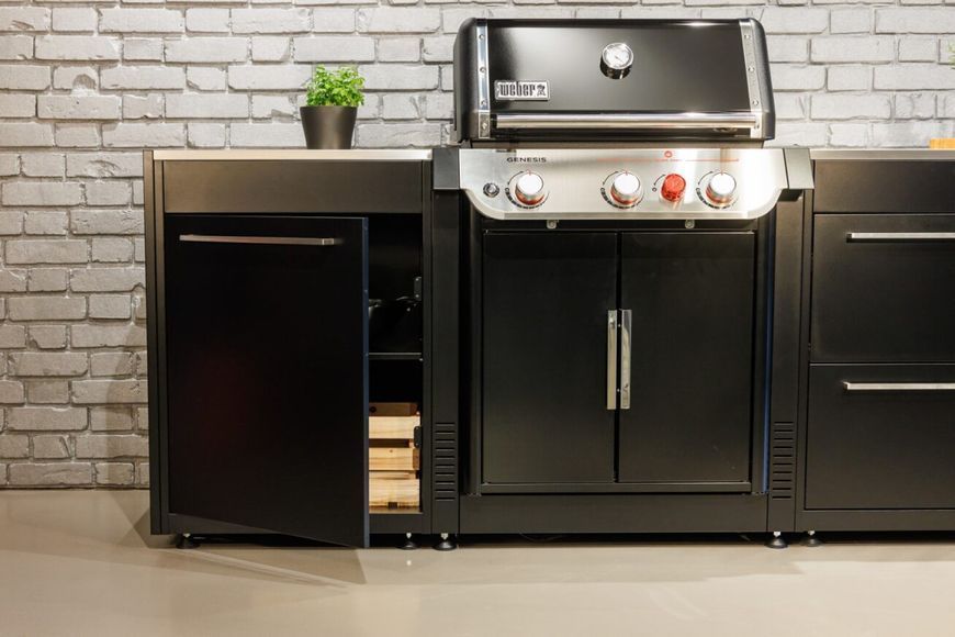 Вулична барбекю кухня для гриля Weber BBQ Kitchen Gas 210 1500610 фото