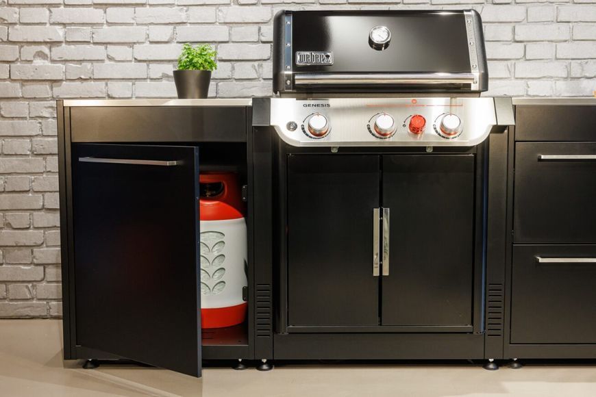 Вулична барбекю кухня для гриля Weber BBQ Kitchen Gas 210 1500610 фото