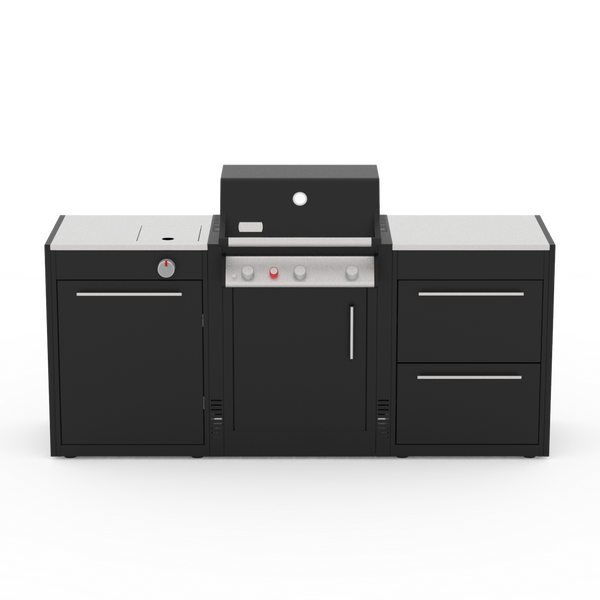 Вулична барбекю кухня для гриля Weber BBQ Kitchen Gas 221 1500611 фото
