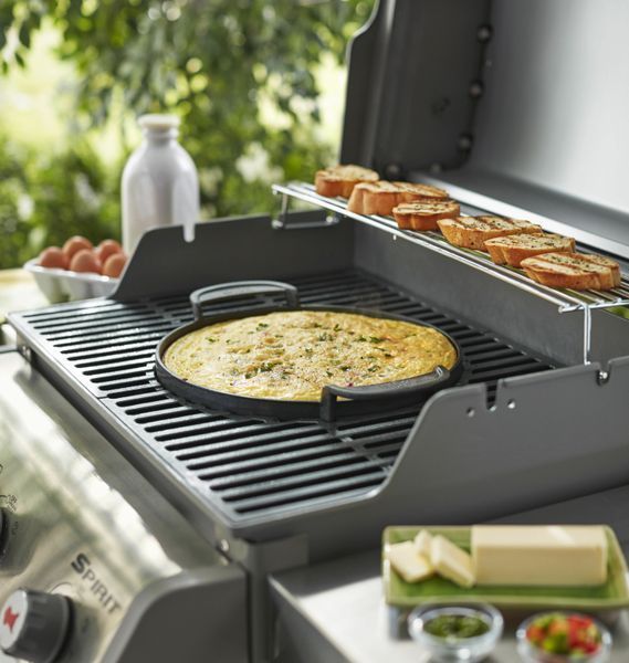 Сковорода для гриля з решіткою Gourmet BBQ System 7421 фото