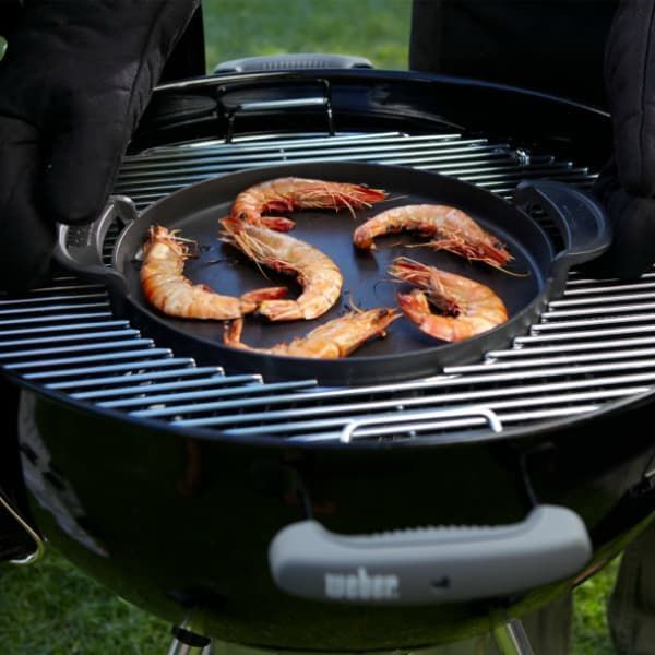 Сковорода для гриля з решіткою Gourmet BBQ System 7421 фото