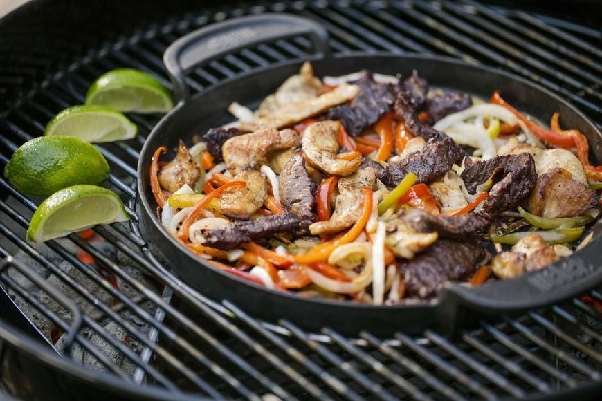 Сковорода для гриля з решіткою Gourmet BBQ System 7421 фото
