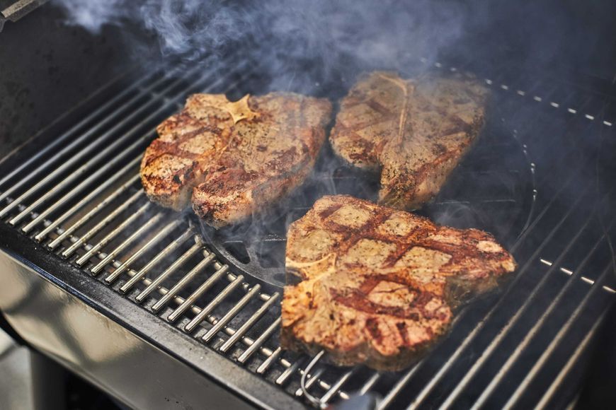 Решітка чавунна для гриля з решіткою Gourmet BBQ System 8834 фото